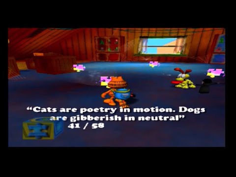 Garfield - Cats are poetry in motion. Dogs are gibberish in neutral.