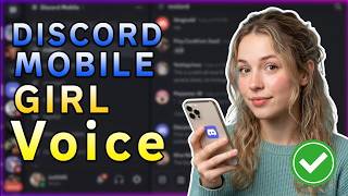 Как звучать как девушка в Discord на телефоне (Туториал по смене голоса) screenshot 4