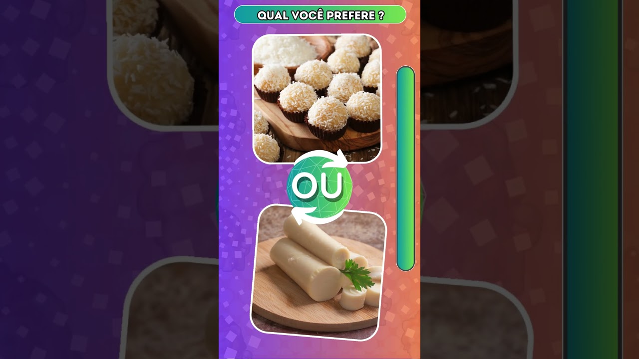 Você trocaria essa comida pela proxima? #quiz #fypage #quiztime #fy