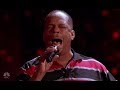 Mike yung the viral subway singer pours his soul on stage  americas got talent