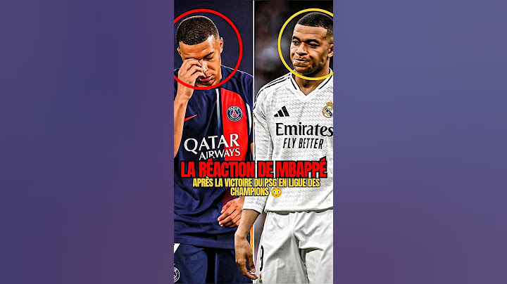 La réaction de Mbappé après la victoire du PSG en Ligue des champions. 😳💀 #football #foot #mbappe