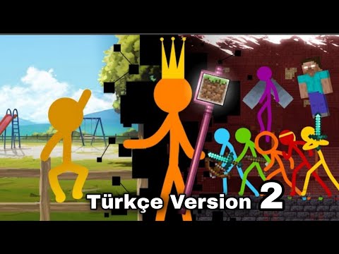 The King Bölüm 2 Animation vs. Minecraft Türkçe Dublaj ( Minecraft Vs Animation )Alan Becker Türkçe