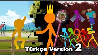 The King Bölüm 2 Animation vs. Minecraft Türkçe Dublaj ( Minecraft Vs Animation )Alan Becker Türkçe