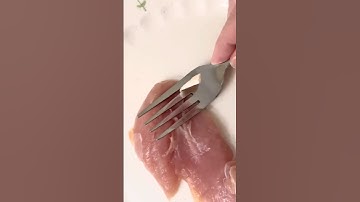 BEST HACK to Remove Tendon from Chicken Tenderloin (FAST & EASY!) #hack #frugalcooking #easyhacks