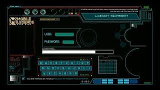 LOADING SCREEN MOBILE LEGENDS HUD INTERFACE ( ELECTRONIC SYSTEM )