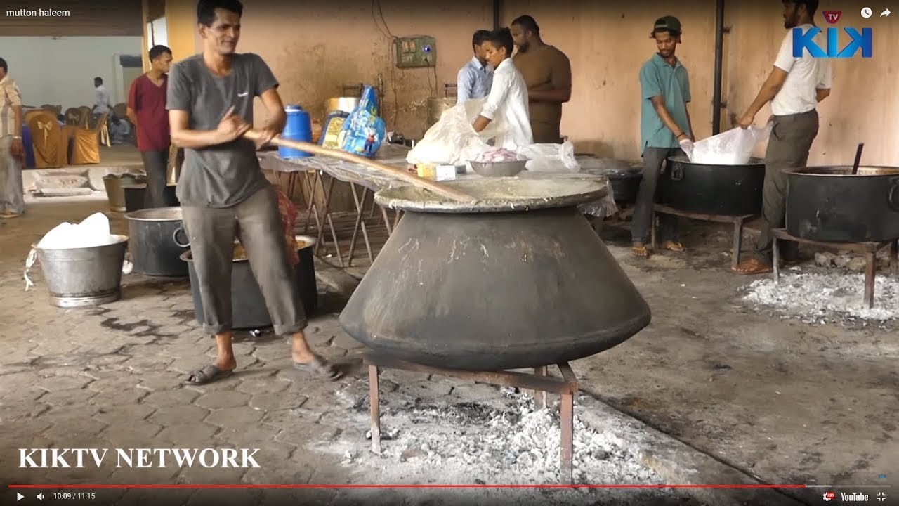 MAKING OF MUTTON HALEEM   #RAMDAN HYDERABAD SPECIAL RECIPE | KikTV Network