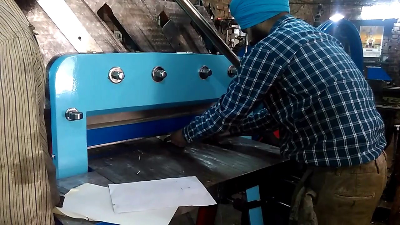 Simple Paper cutting machine YouTube