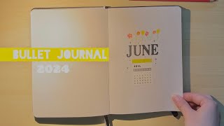 Bullet journal | оформление ежедневника | ИЮНЬ