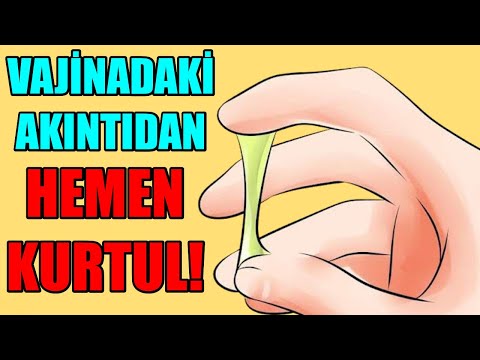 VAJİNAL AKINTIYI DURDURAN REÇETELER