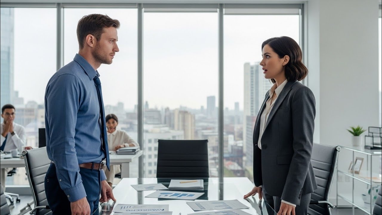 A Single Dad Accepted His Female Boss’s Bet — But His One Condition Changed Everything 