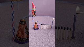 Matchstick Amazing Cracker experiment | Diwali cracker testing 2025 🔥🎉❤️#shorts #crackers