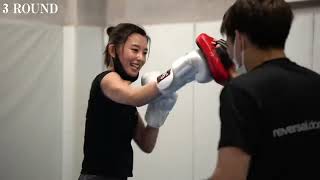 [Boxing] Is Asahina Aya's training too stoic? Introducing!