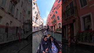 (Insta360x4) ล่องเรือกอนโดล่า-เมืองเวนิส #youtube #ล่องเรือ #อิตาลี #shorts #insta360 #insta360x4