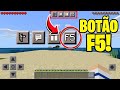 COMO ATIVAR O BOTÃO DE F5 NO MINECRAFT PE!!