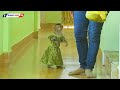 Adorable Baby LUNA Walking And Eat Sweet Jack Fruit