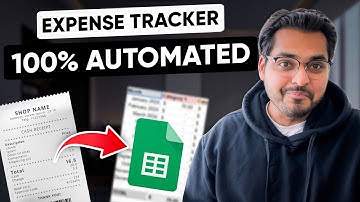 Expense Tracker Automation in 5 MINUTES (Receipts to Google Sheet)