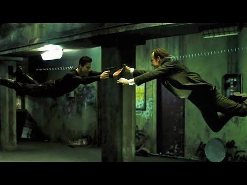 Neo vs Ajan Smith-ilk Dövüş-Matrix(Türkçe Dublaj)