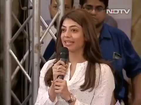 What Is Intuition? Kajal Aggarwal Asks Sadhguru.