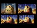 30th Century Fox television quadparision
