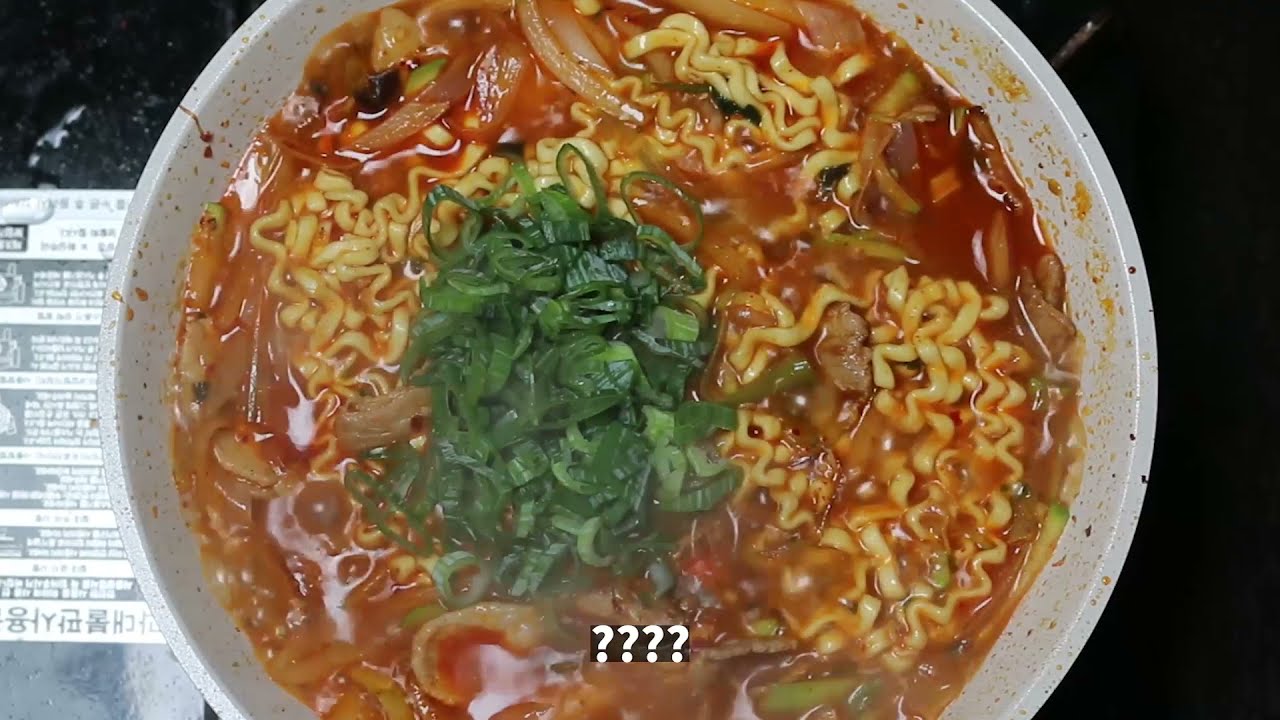 고기짬뽕라면