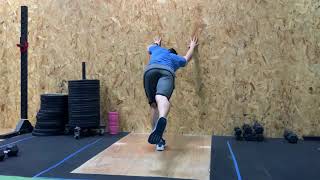 Assisted Hips Airplane Internal Rotation Stretch