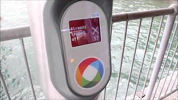 Opal Card Already tapped off message