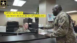 Army HR Specialist - 42A - Human Resources Specialist