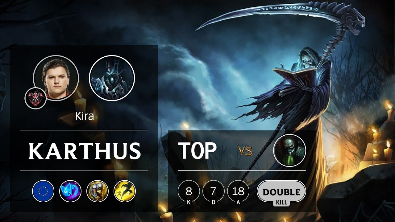 Karthus Top vs Urgot - EUW Grandmaster Patch 9.17