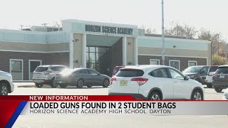 2 detained after loaded firearms found at school in Dayton