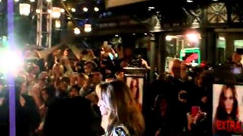 Jennifer Lopez Arrival on Extra at the Grove