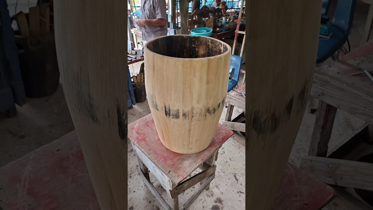 Barril o tambor de bomba puertorriqueña.(Bomba Drum)