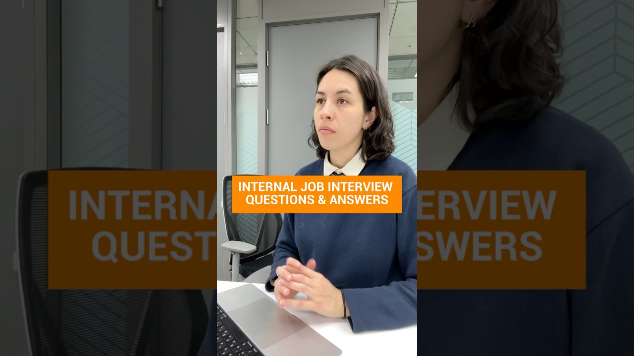 Internal job interview: Questions & answers - YouTube