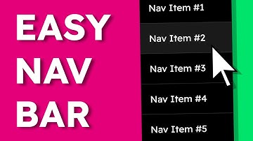 How to Create a Responsive Navbar with HTML, CSS & JavaScript
