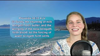 Proverbs 30:33 KJV - Slow to Wrath - Scripture Songs
