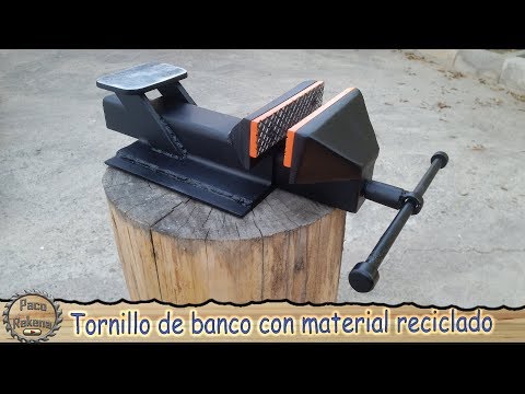 Video: Tornillo De Banco De Bricolaje Para Una Máquina Perforadora: Dibujos De Mordazas De Máquina Caseras Simples, Instrucciones De Fabricación