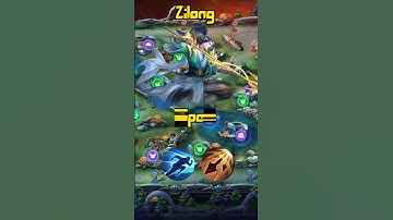 ZilongItem,Emblem,Spel,Counter HERO,Item,Spell #zilong #mlbbcreatorcamp #mlbbshorts #inuyasha 