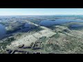 Microsoft Flight Simulator - Комсомольск-на-Амуре - обзор камерой дрона