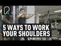 5 ways to workout your shoulders using the cable machine