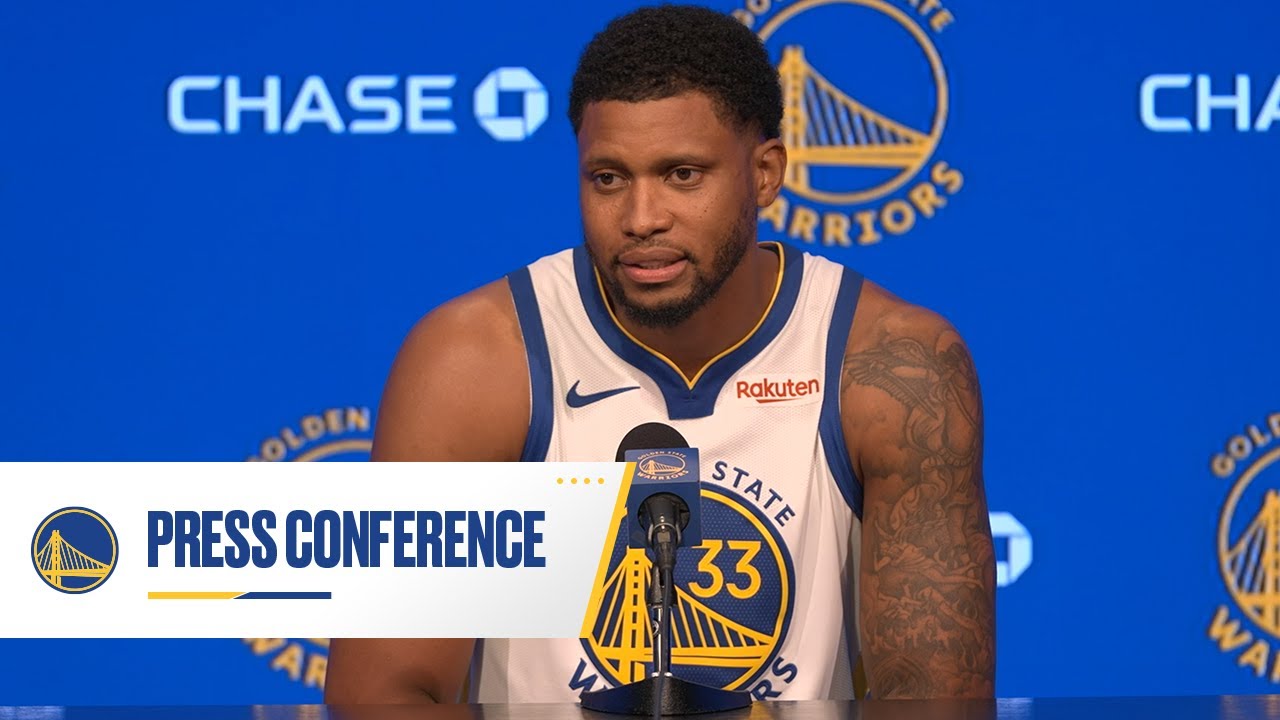 2023-24 Golden State Warriors Media Day | Rudy Gay - YouTube