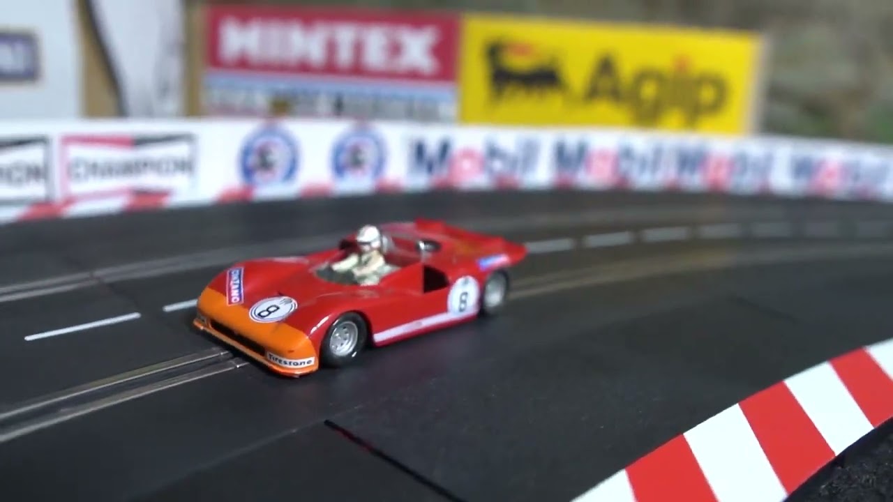 Voiture Slot Racing 1/32 - ALFA ROMEO 33/3 N°34 - 3ème Sebring 1971 - SLOT.IT, Très Bon état