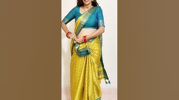 saree Draping tutorial for beginners #rekhamishra #sareedraping