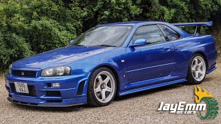 The Stuff of Dreams - A 1999 Bayside Blue Nissan Skyline R34 GT-R V-Spec