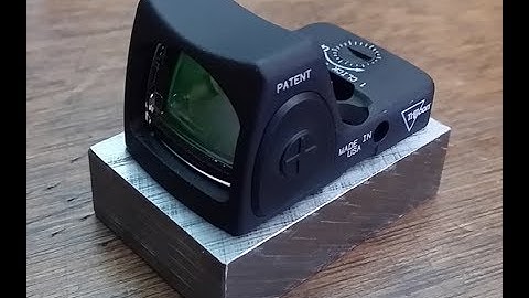 1911 DIY RMR Saddle - Part 1