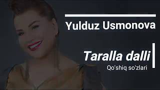 Yulduz Usmonova - Taralla dalli (Lyrics)/ Юлдуз Усмонова - Таралла далли