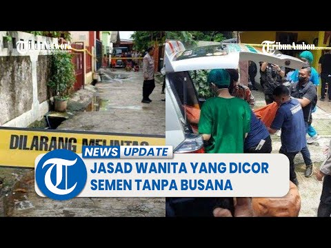 Jasad Wanita yang Dicor Semen di Bekasi Ditemukan Tanpa Busana