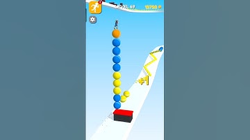 Stack Rider Gameplay Walkthrough Level 69 #shorts #ytshorts #gaming