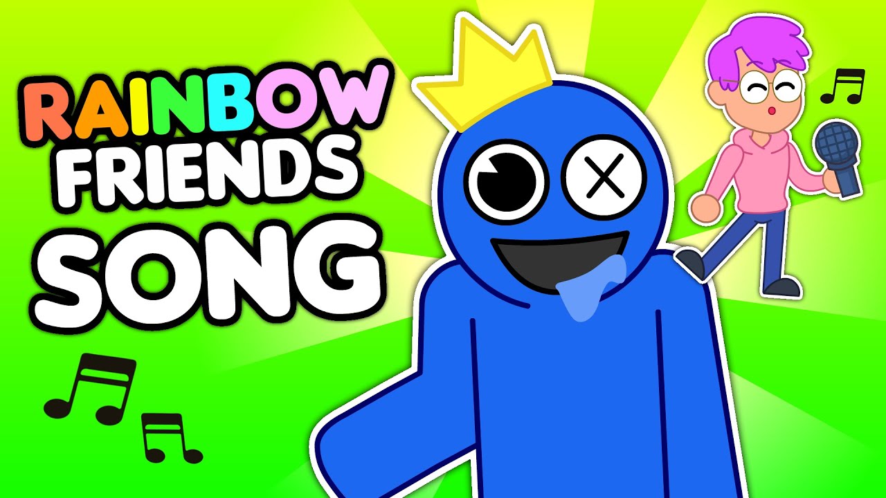 Rainbow Friends CARTOON ANIMATED RAP SONG Friends