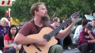 ★ Mariusz Goli Live Jaw-dropping! Busking Vienna Austria «Road Into The Unknown» by RussianAustria