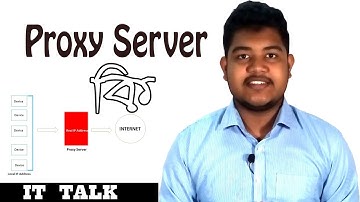 What is Proxy Server(Bangla)।Explained। IT TALK