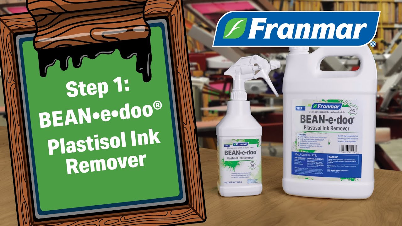 Franmar® BEAN-e-doo® (Plastisol Ink Remover) – Franmar Products